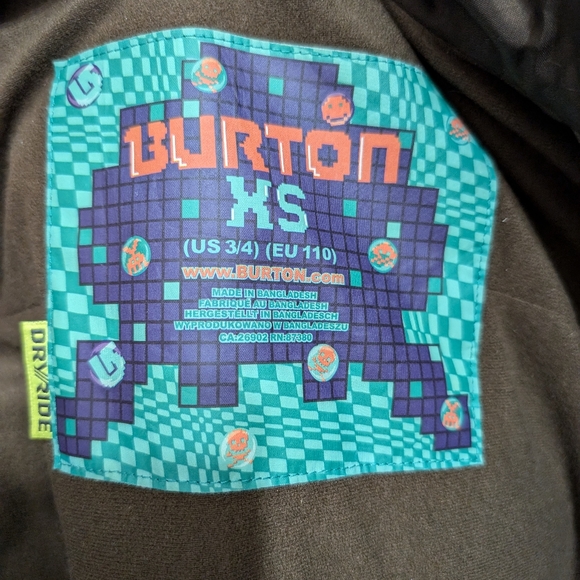 Burton Kid's Snowboarding Coat - Picture 6 of 14